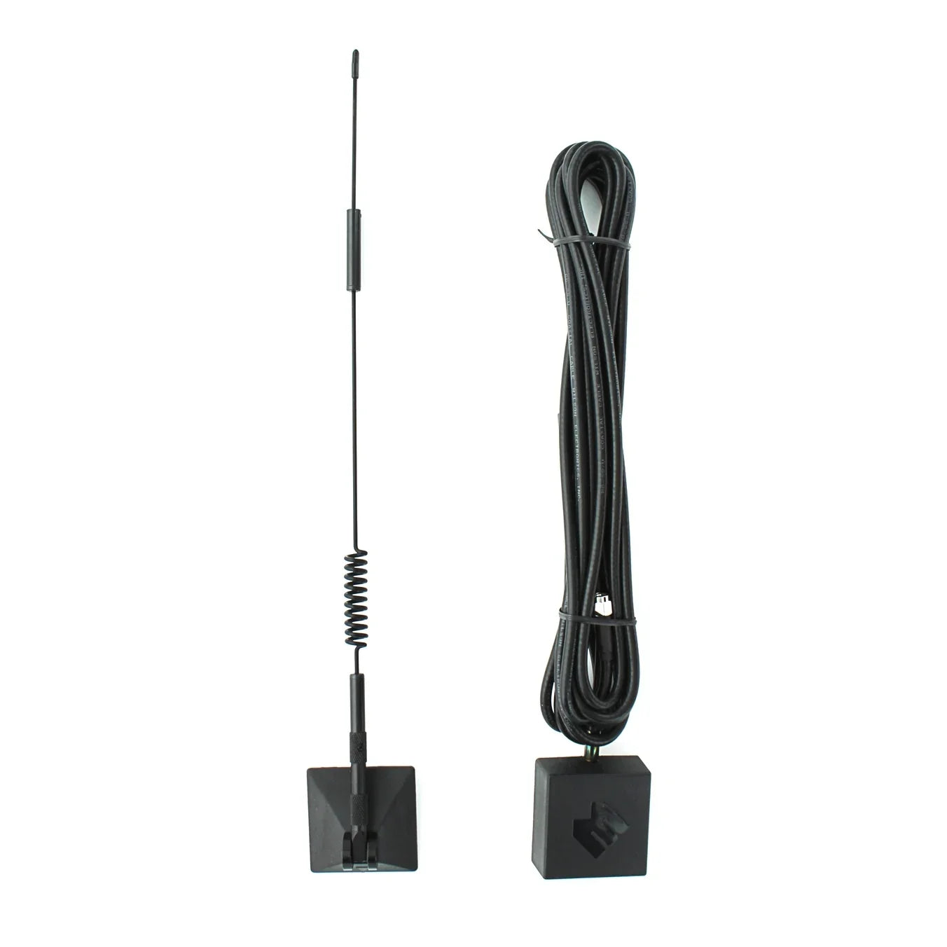 Collection of Dual band glass mount cellular antenna in a gallery layout